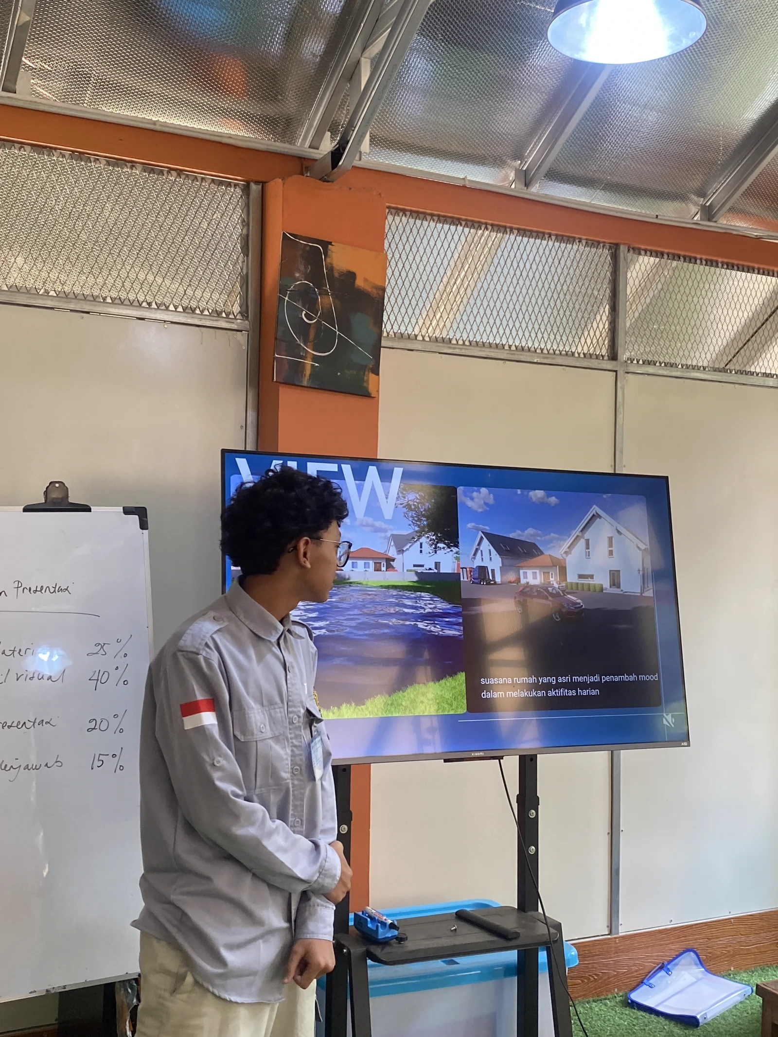 Visualisasi Render Arsitektur Rumah Tinggal Modern