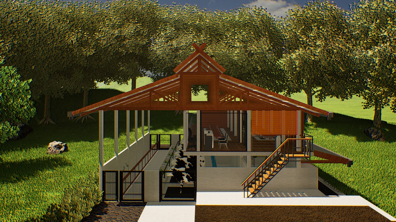 Detail Finishing Interior & Instalasi Sanitasi